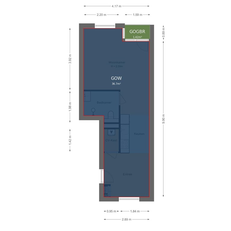 mediumsize floorplan